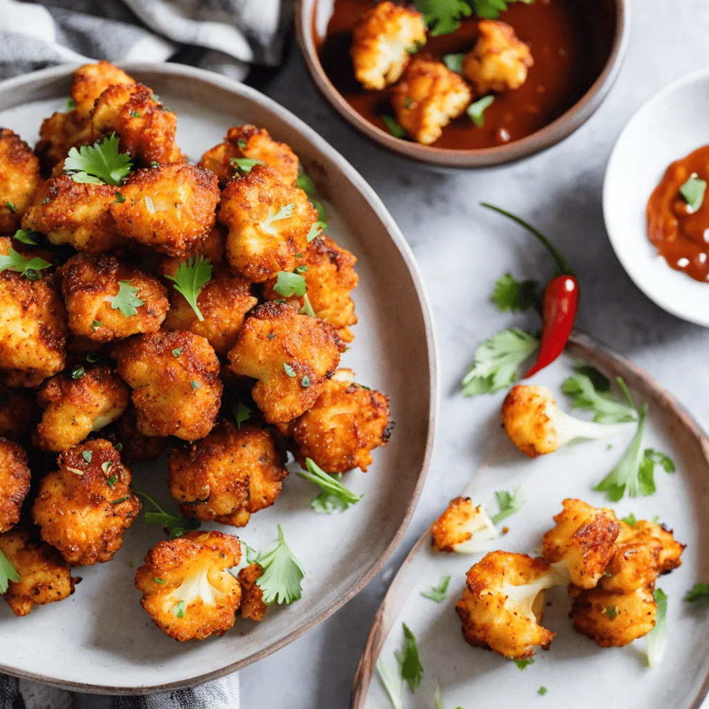 Sweet and Spicy Cauliflower Bites Recipe