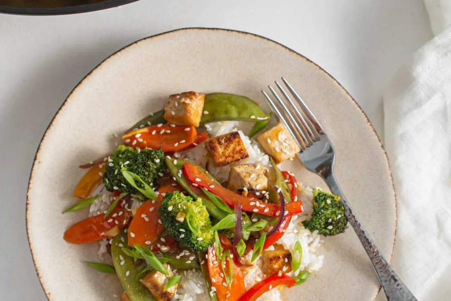 Teriyaki Tofu Stir-Fry with Vegetables Recipe