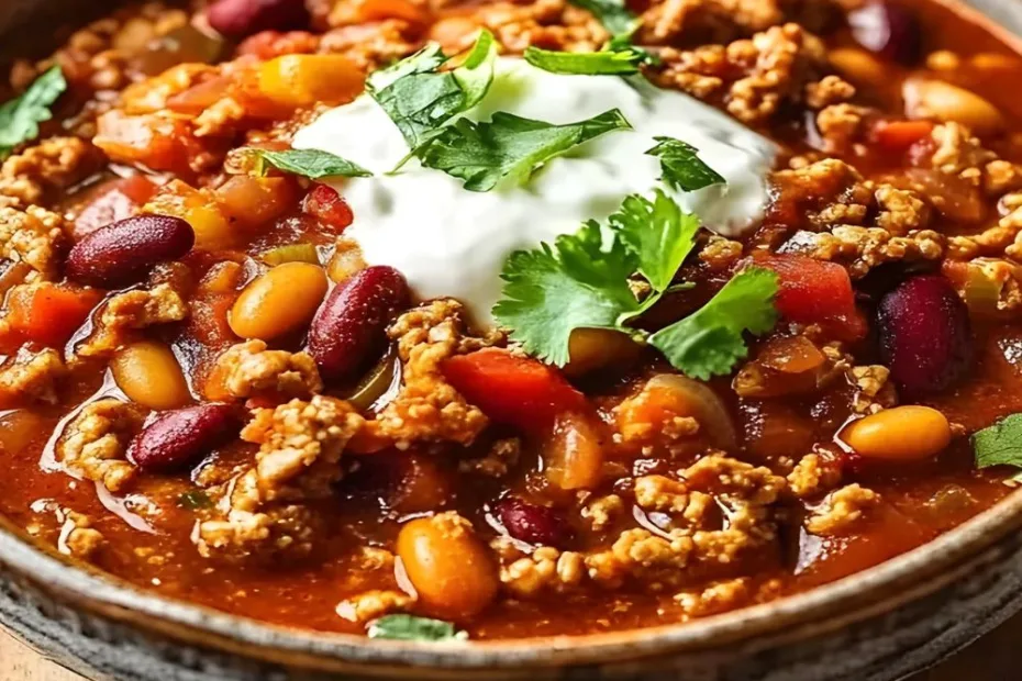 Turkey Chili Recipe
