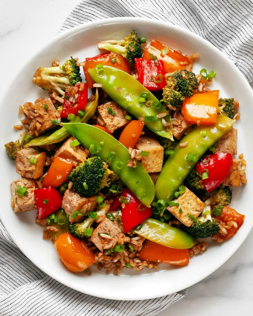 Vegetable Stir-Fry with Tofu Recipe