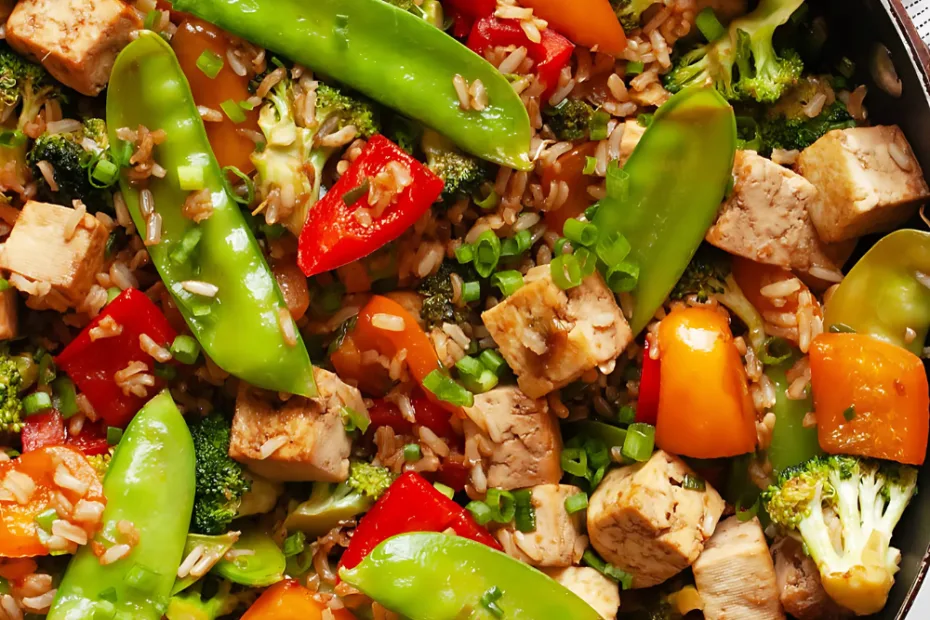 Vegetable Stir-Fry with Tofu Recipe