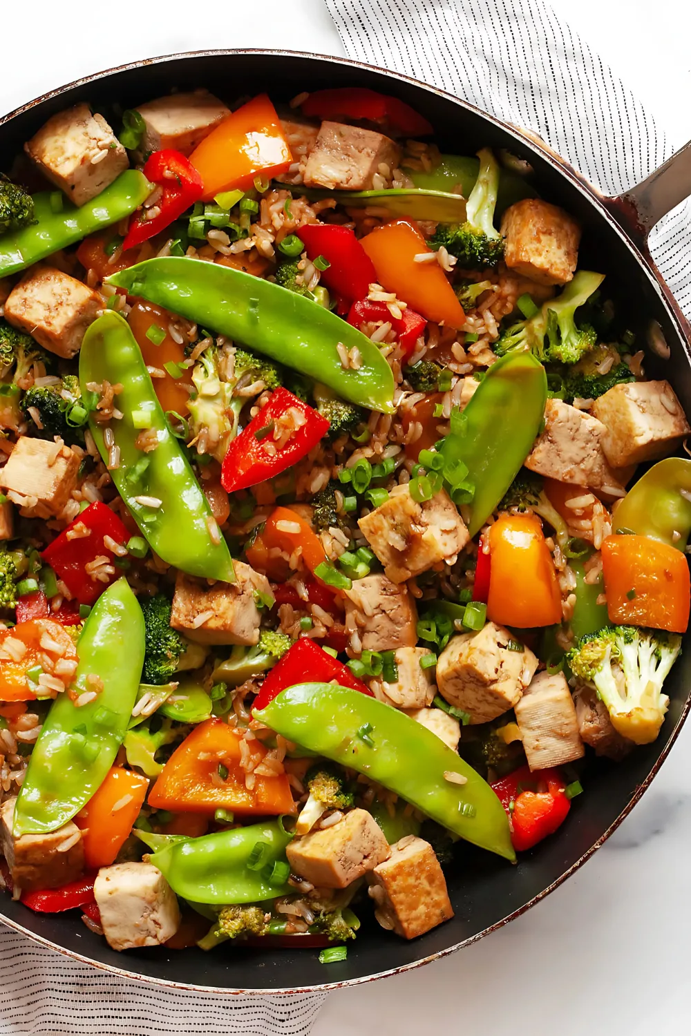 Vegetable Stir-Fry with Tofu Recipe