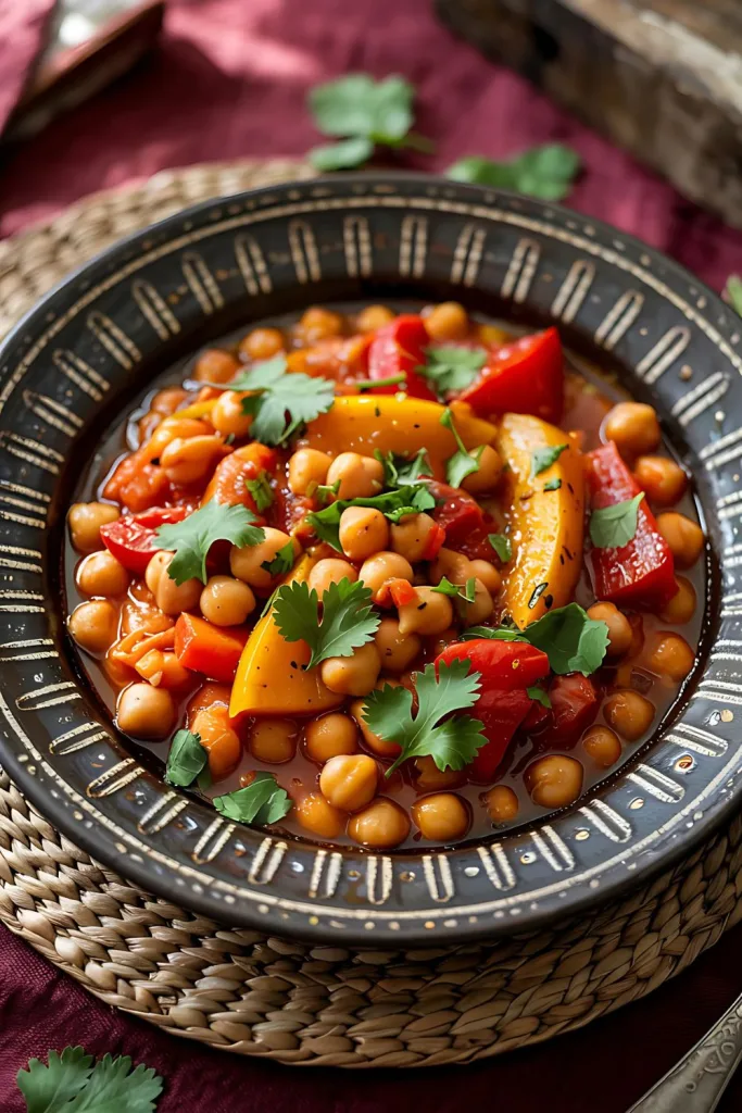 Vegetable and Chickpea Tagine Recipe