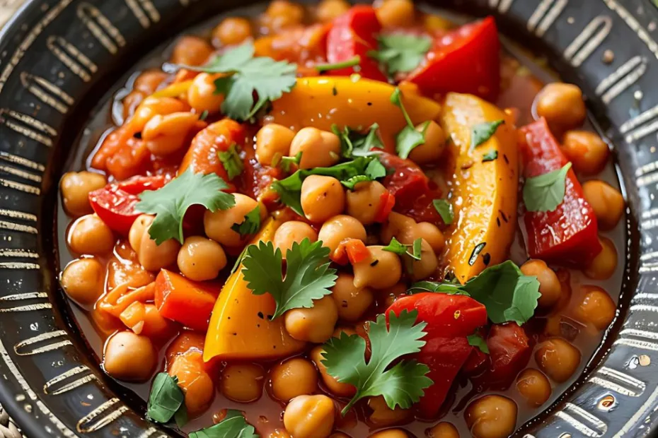 Vegetable and Chickpea Tagine Recipe
