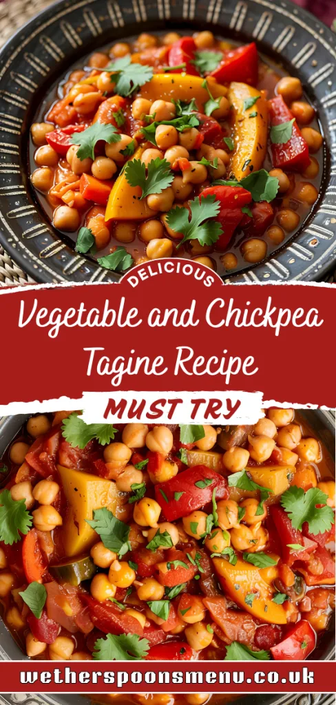 Vegetable and Chickpea Tagine Recipe