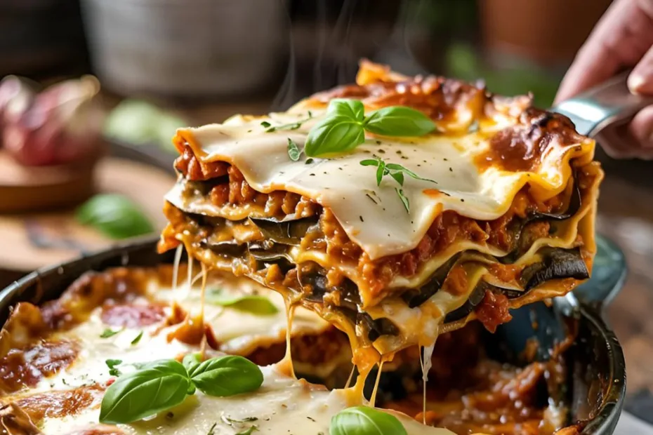Vegetarian Moussaka with Eggplant Recipe