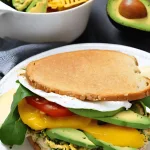Veggie Breakfast Sandwich with Avocado Recipe