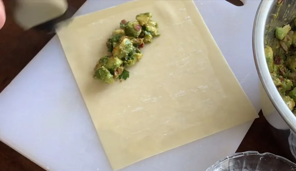 Wrap the Egg Rolls