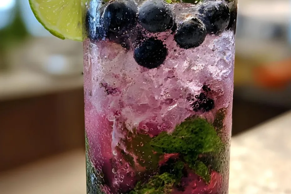 Blueberry Mojito