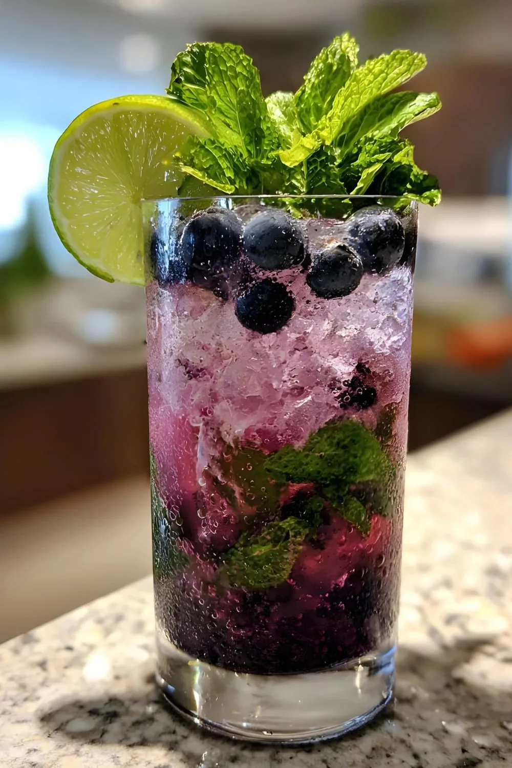 Blueberry Mojito