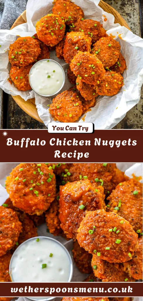 Buffalo Chicken Nuggets Recipe