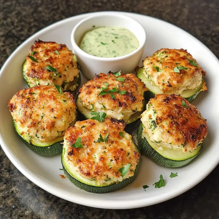 Chicken Zucchini Poppers Recipe