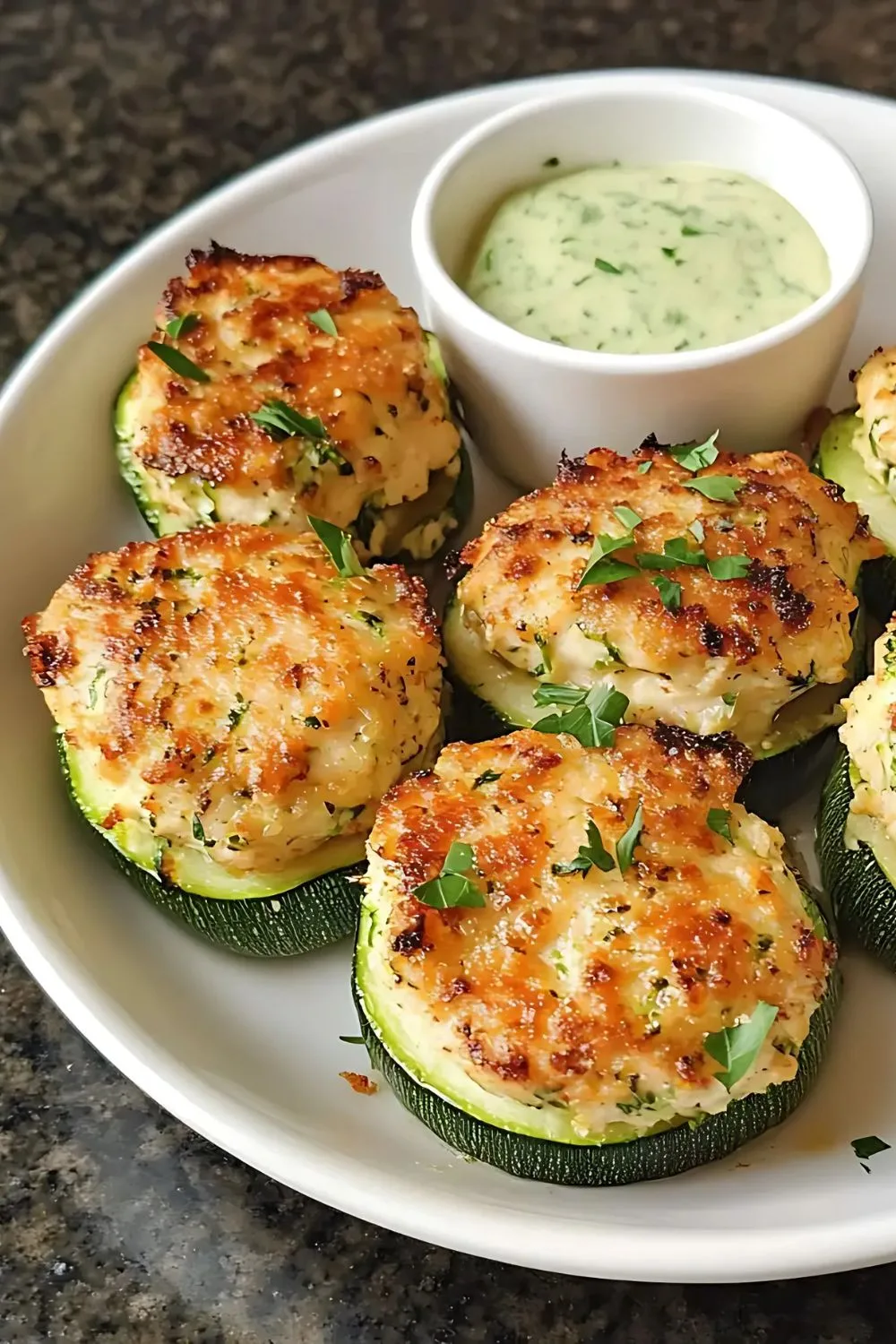 Chicken Zucchini Poppers Recipe