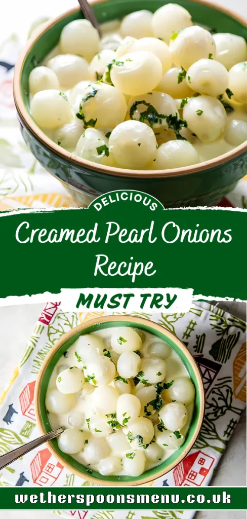Creamed Pearl Onions Recipe