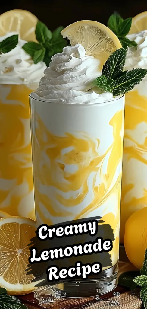 creamy lemonade