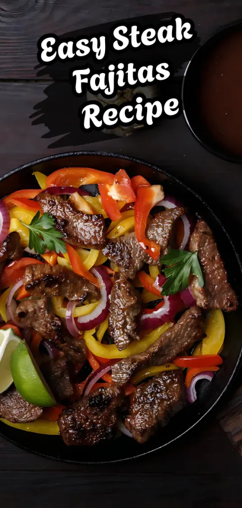 Easy Steak Fajitas Recipe