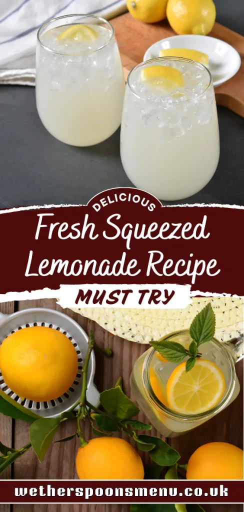 Fresh Squeezed Lemonade