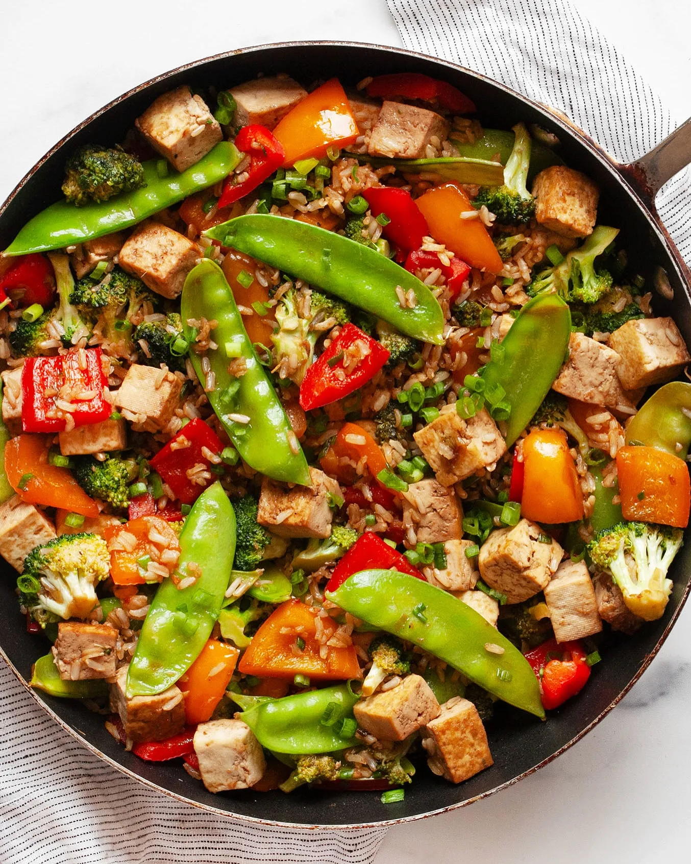Vegetable Stir-Fry with Tofu Recipe