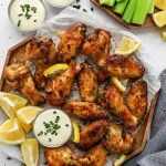 Lemon Garlic Chicken Wings Recipe