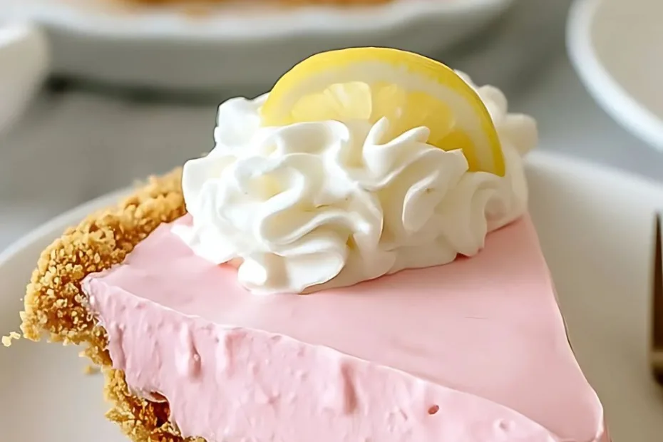 Pink Lemonade Pie