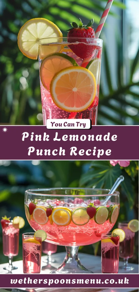 Pink Lemonade Punch