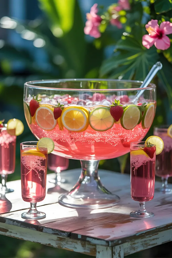 Pink Lemonade Punch