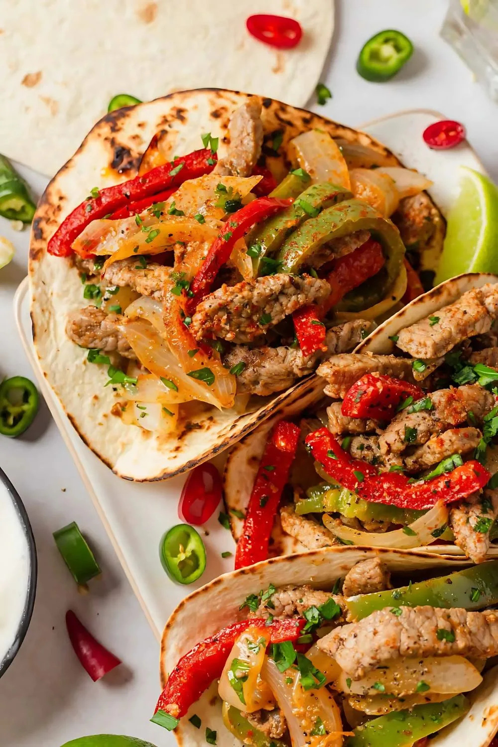 Steak Fajitas Tacos Recipe