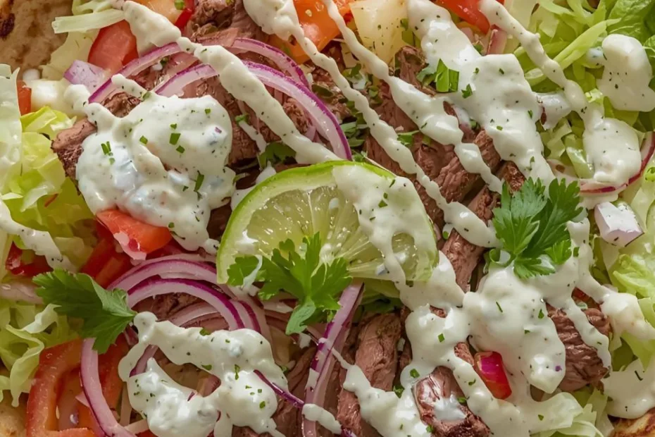 steak gyro bowl recipe