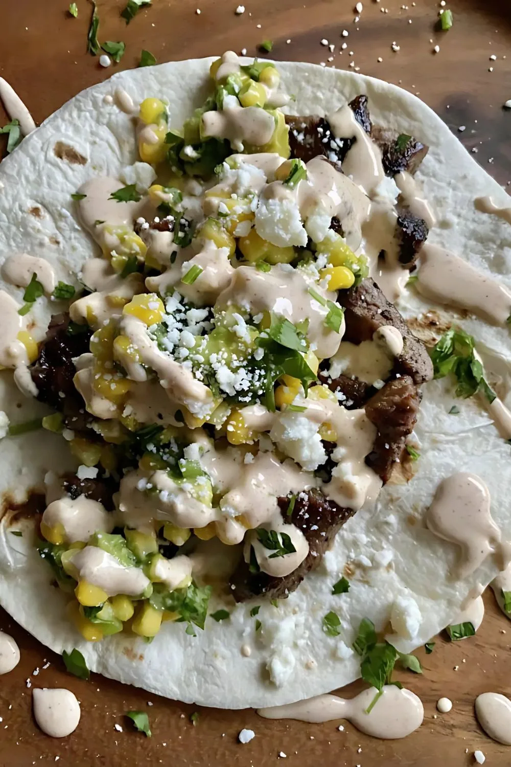 Steak Tacos with Corn Salsa Recipe