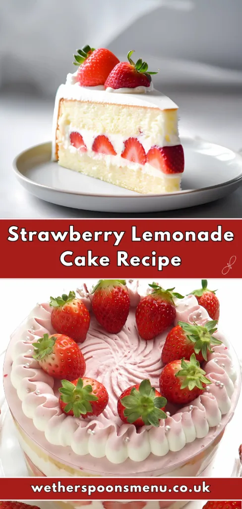 Strawberry Lemonade Cake