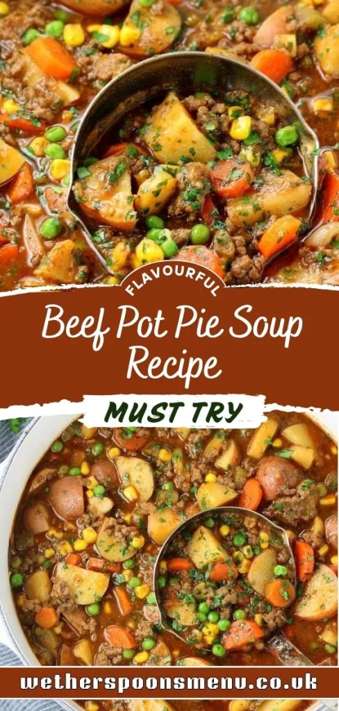 Beef Pot Pie Soup Recipe