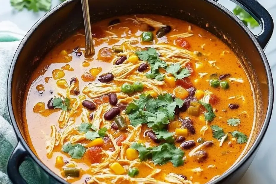 Chicken Enchilada Soup Recipe