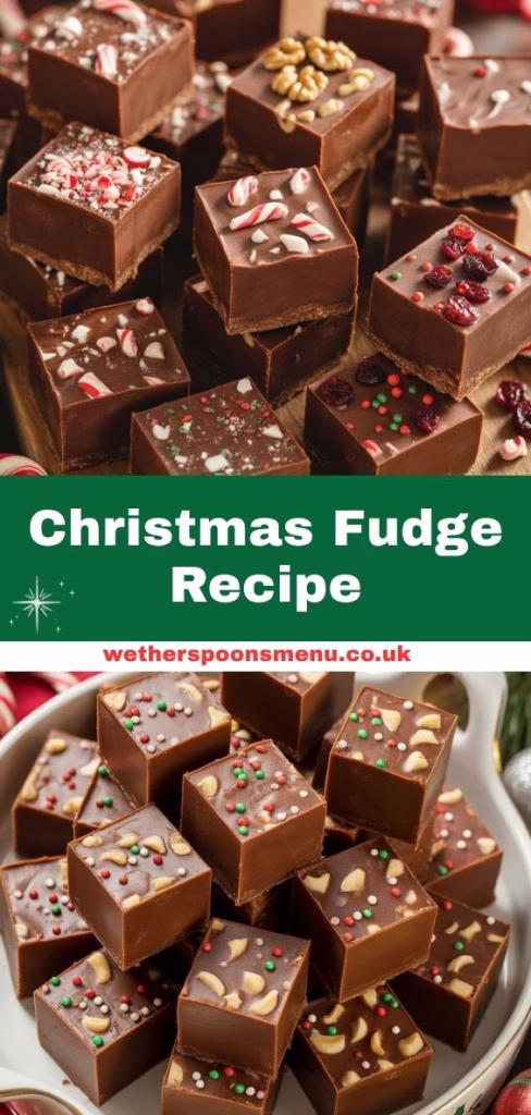 Christmas Fudge Recipe