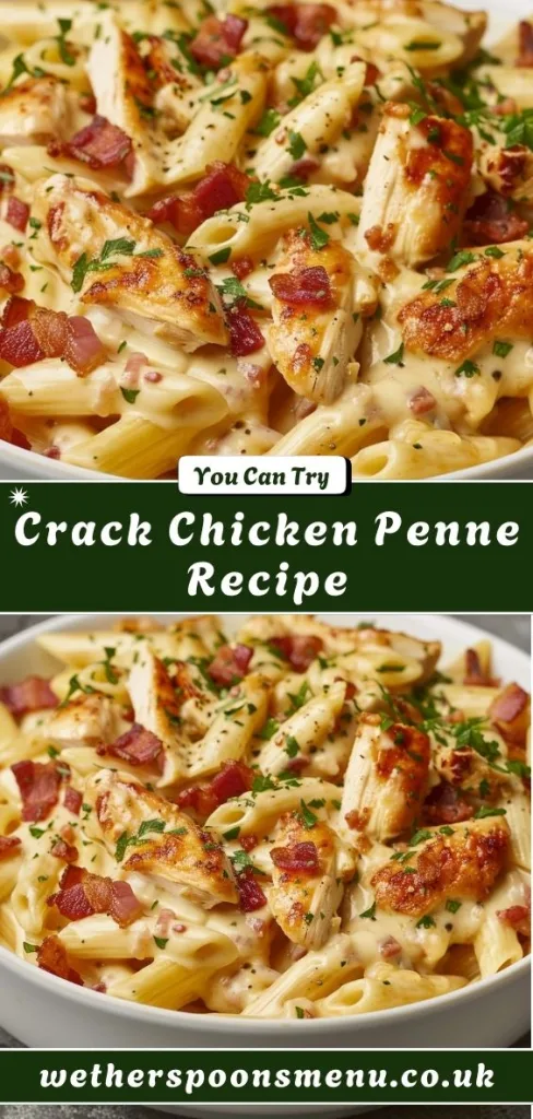 Crack Chicken Penne Recipe