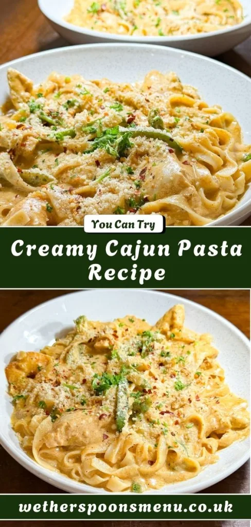 Creamy Cajun Pasta Recipe