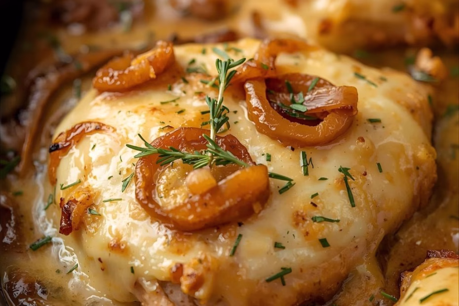 French Onion Chicken Bake Recipe