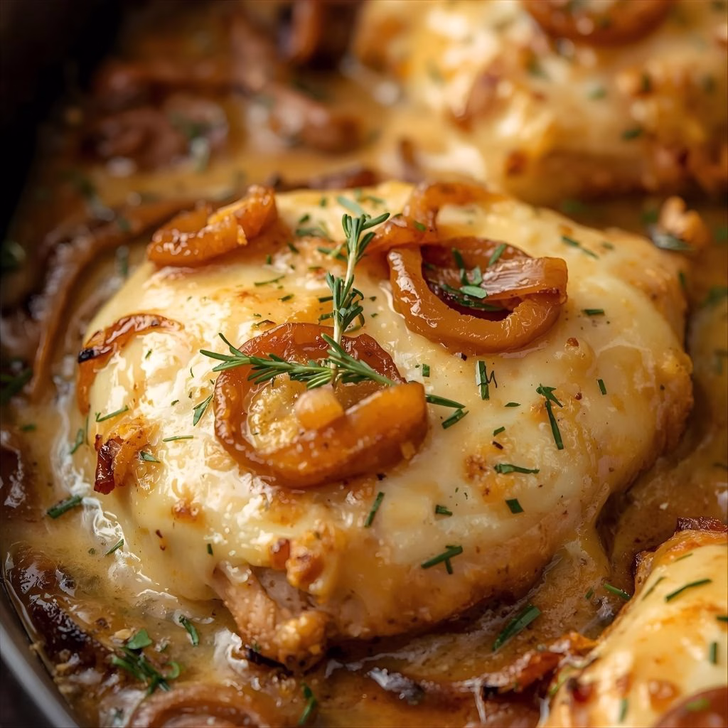 French Onion Chicken Bake Recipe