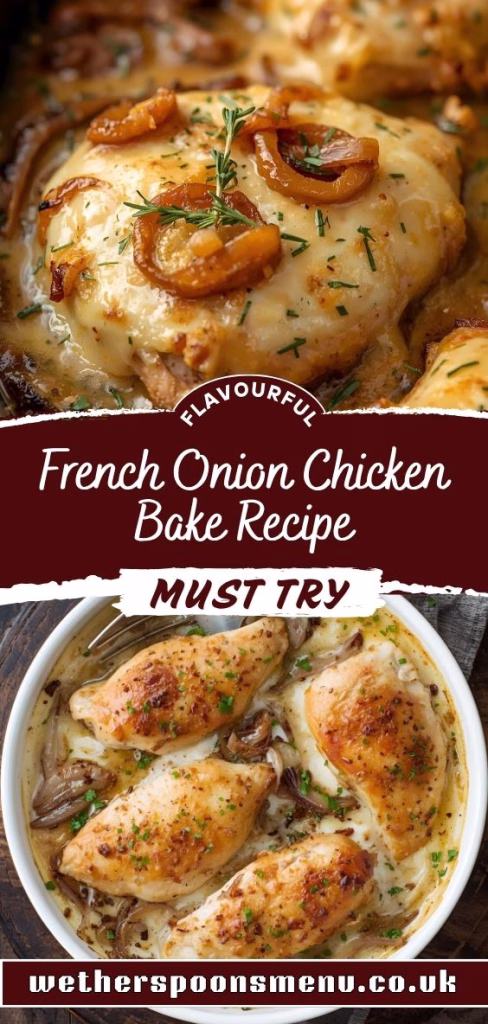 French Onion Chicken Bake Recipe