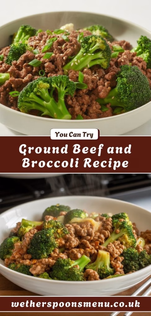 Ground Beef and Broccoli Recipe