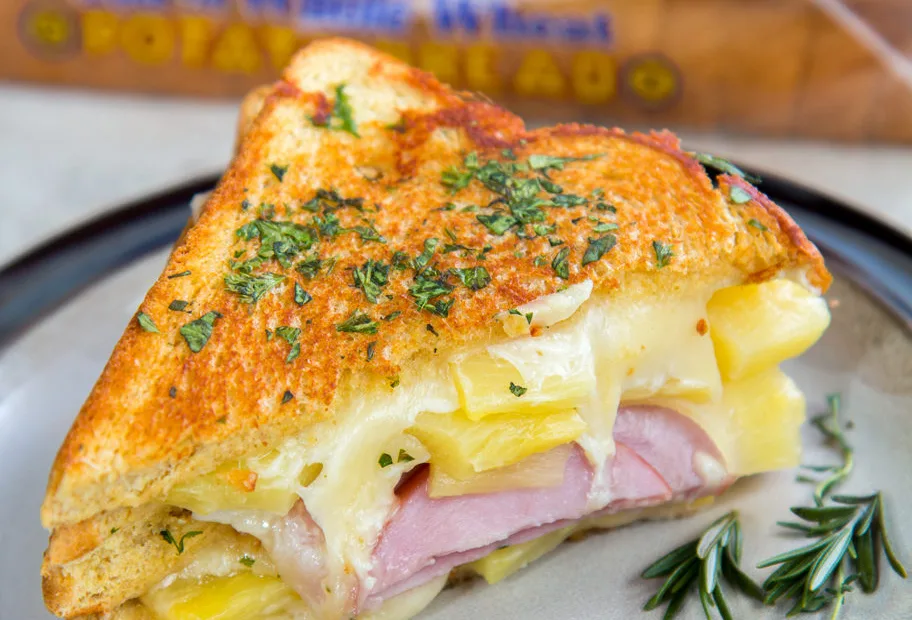 Hawaiian Grilled Cheese Sandwich Recipe