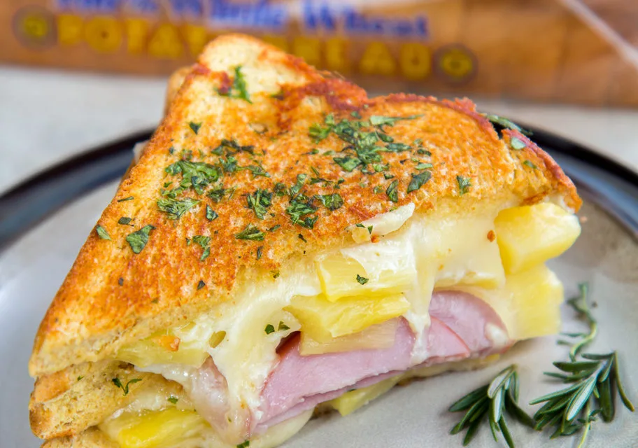 Hawaiian Grilled Cheese Sandwich Recipe