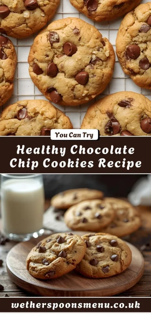 Healthy Chocolate Chip Cookies Recipe