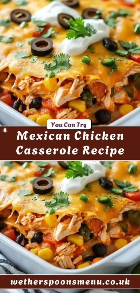 Mexican Chicken Casserole Recipe
