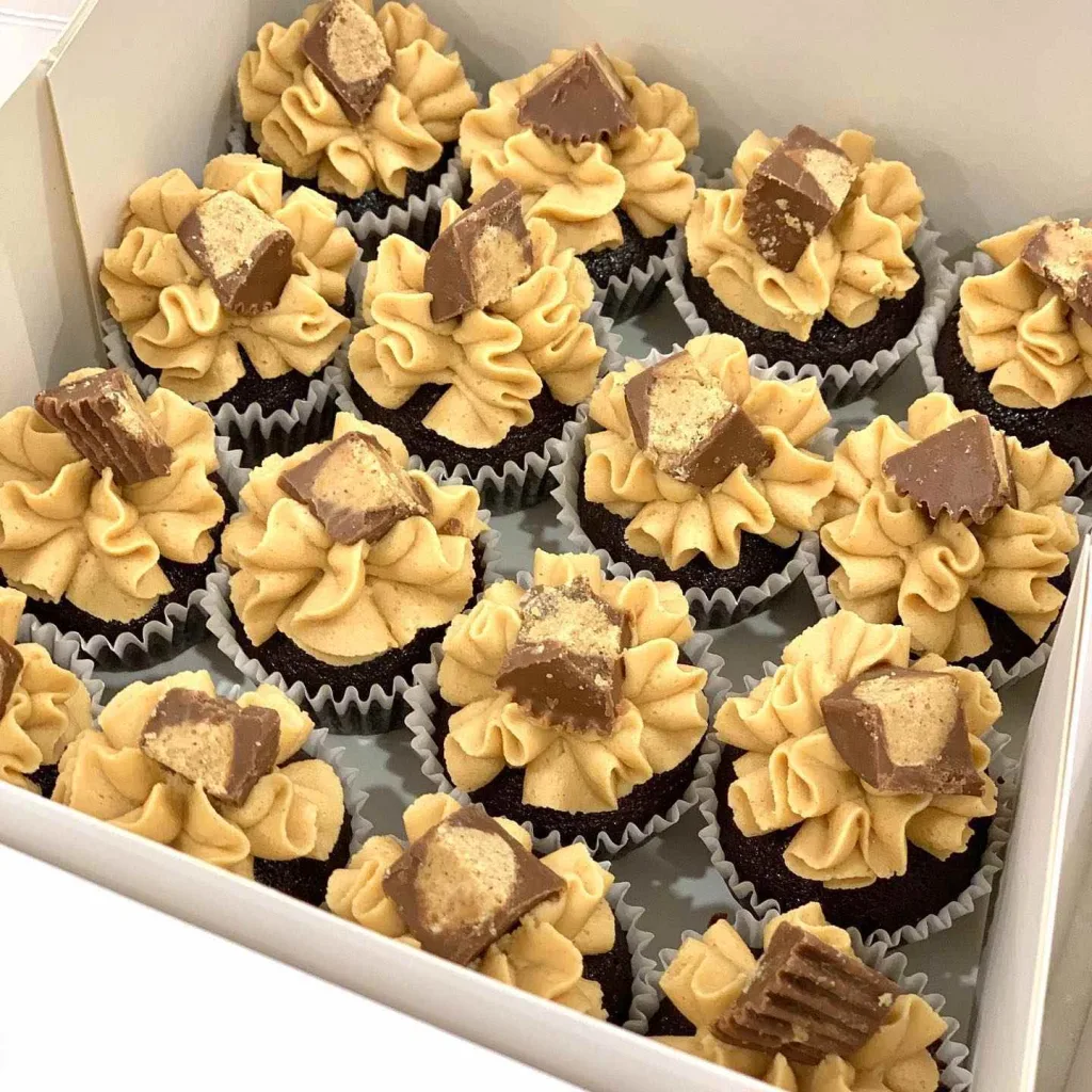 Mini Peanut Butter Cup Cheesecakes Recipe