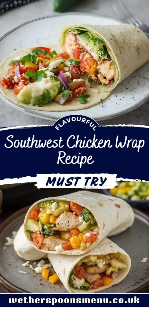 Southwest Chicken Wrap Recipe