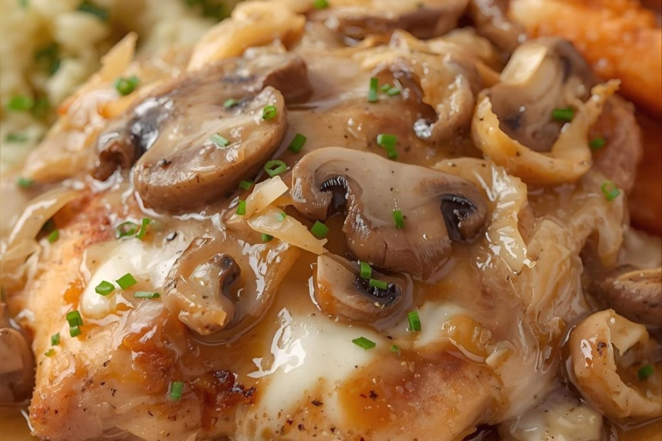 Texas Roadhouse Smothered Chicken Copycat Recipe