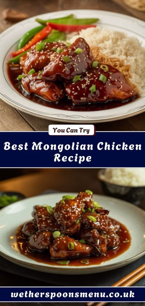 Best Mongolian Chicken Recipe