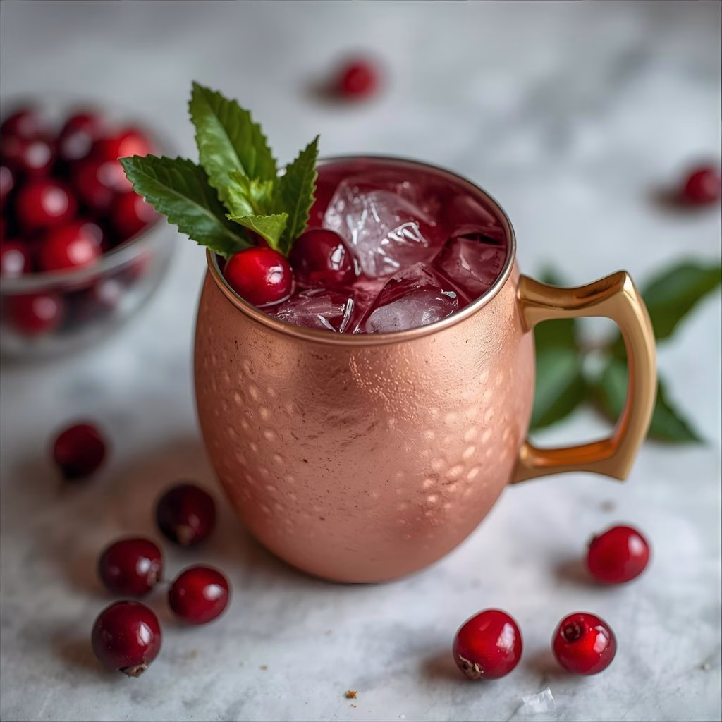 Cranberry Mule / Christmas Mule Recipe