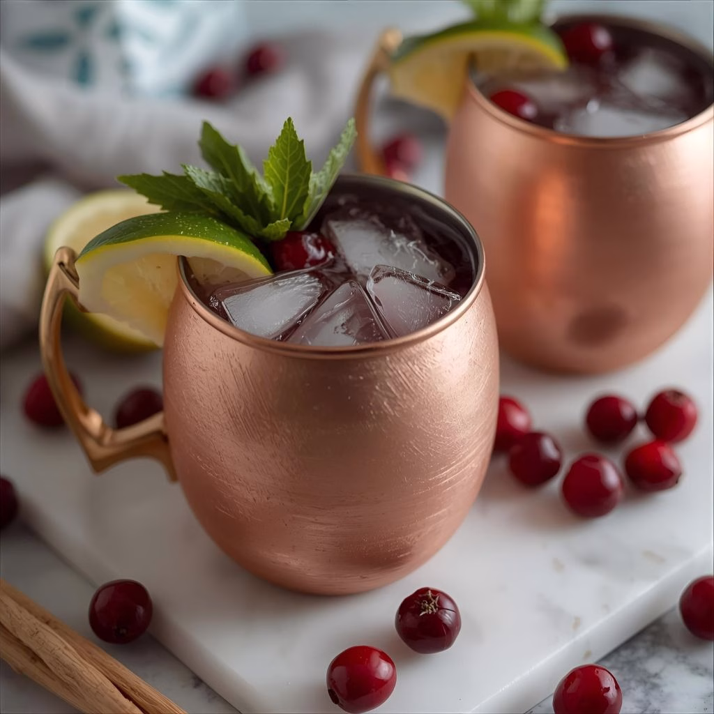 Cranberry Mule / Christmas Mule Recipe