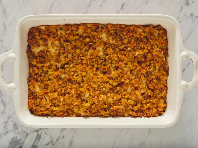Rotisserie Chicken And Stuffing Casserole Recipe